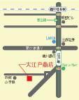 あなたのお店の雰囲気にピッタリの地図デザインします チラシや名刺にオシャレな地図を入れたいなあ!とお考えの方へ