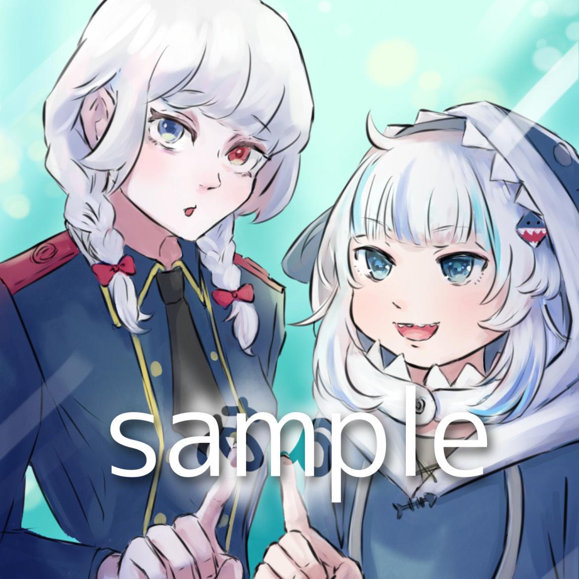 2人組カップル 夢絵イラスト描きます Snsアイコンや動画サムネに アイコン作成 ココナラ