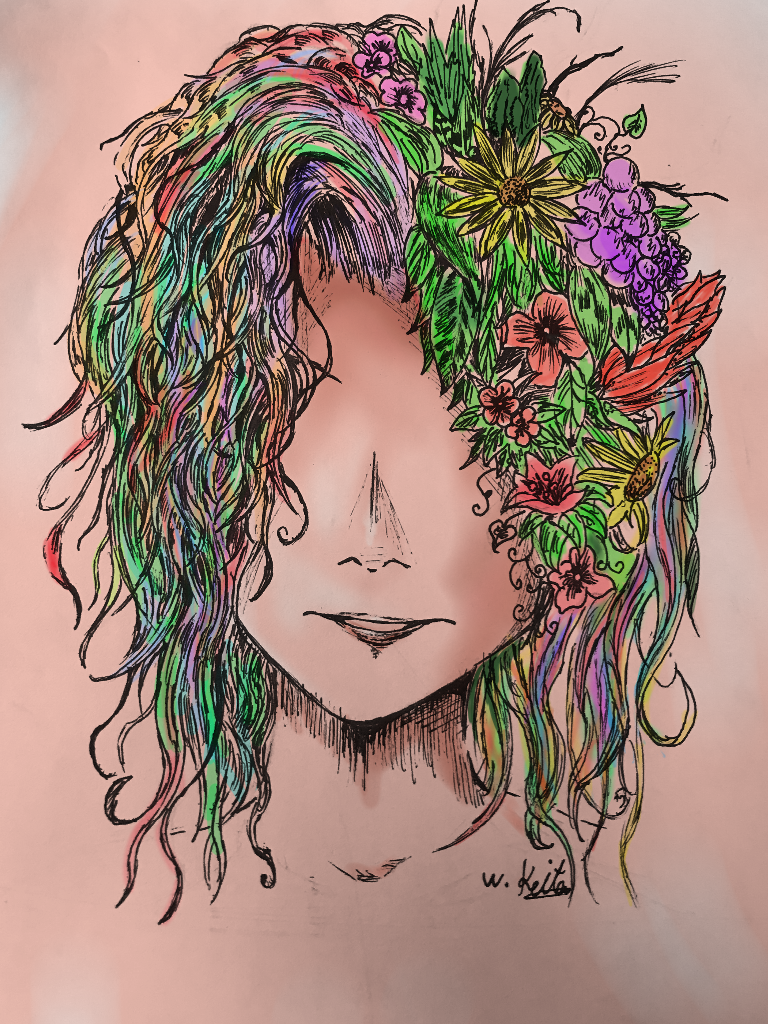 似顔絵描きます 家族や友人へのプレゼントにどうですか?