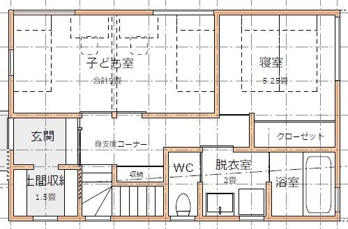 手描きの間取りをCADで描きます あなたの夢の住まいのお手伝いをします。
