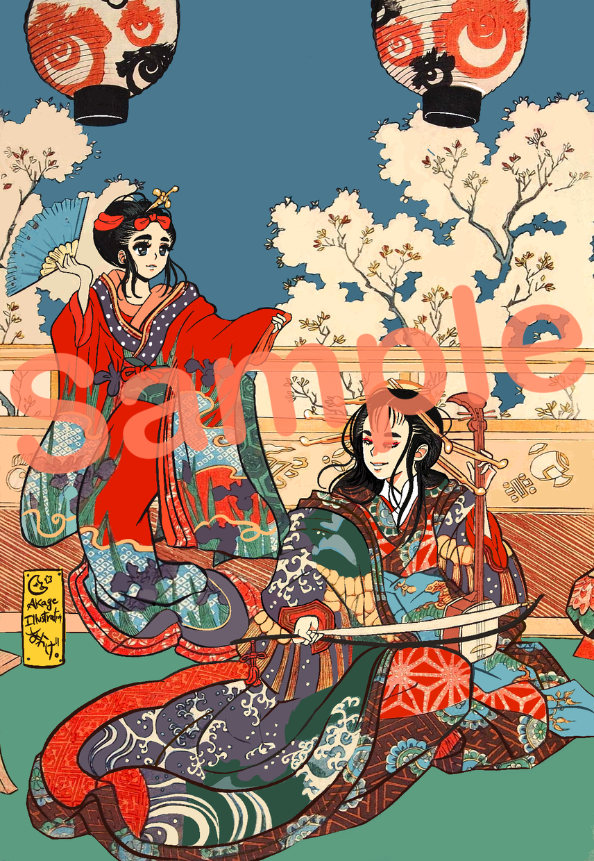 伝統的な浮世絵風 和風のイラストを制作いたします 商用利用ok Web パッケージ ジャケット等にも利用可能 イラスト作成 ココナラ 伝統的な浮世絵風 和風のイラストを制作いたします 商用利用ok Web パッケージ ジャケット等にも利用可能 イラスト作成 ココナラ