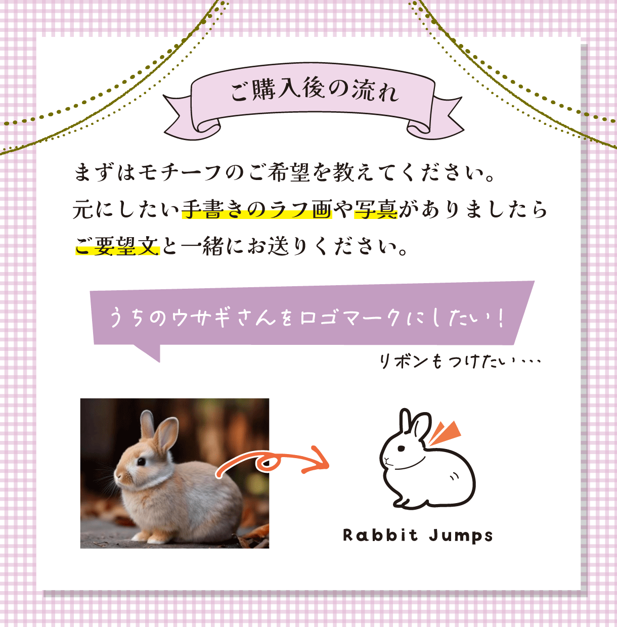 シンプルで可愛いロゴマーク用イラストを作成します スピーディにご対応いたします。 イメージ3