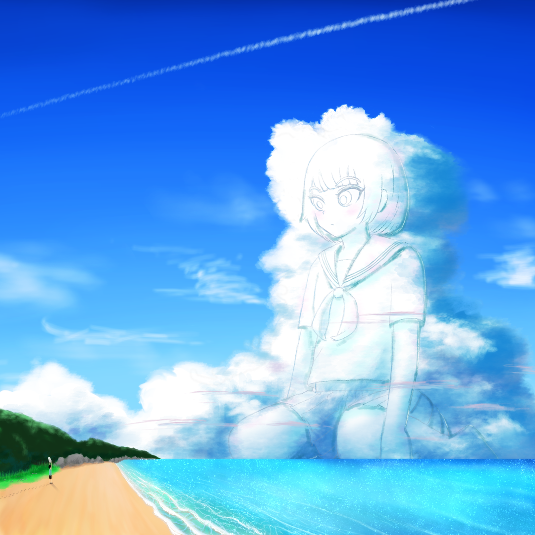 女の子 簡単な背景の1枚絵を制作いたします 商用可 雰囲気重視のイラストです イラスト作成 ココナラ