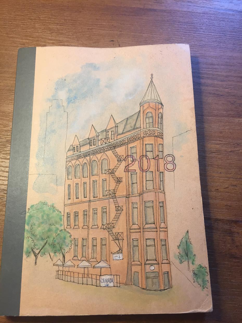 貴方の思い出の場所をラフなスケッチにします 旅先の写真や近所のカフェなど、ゆる〜く描きます