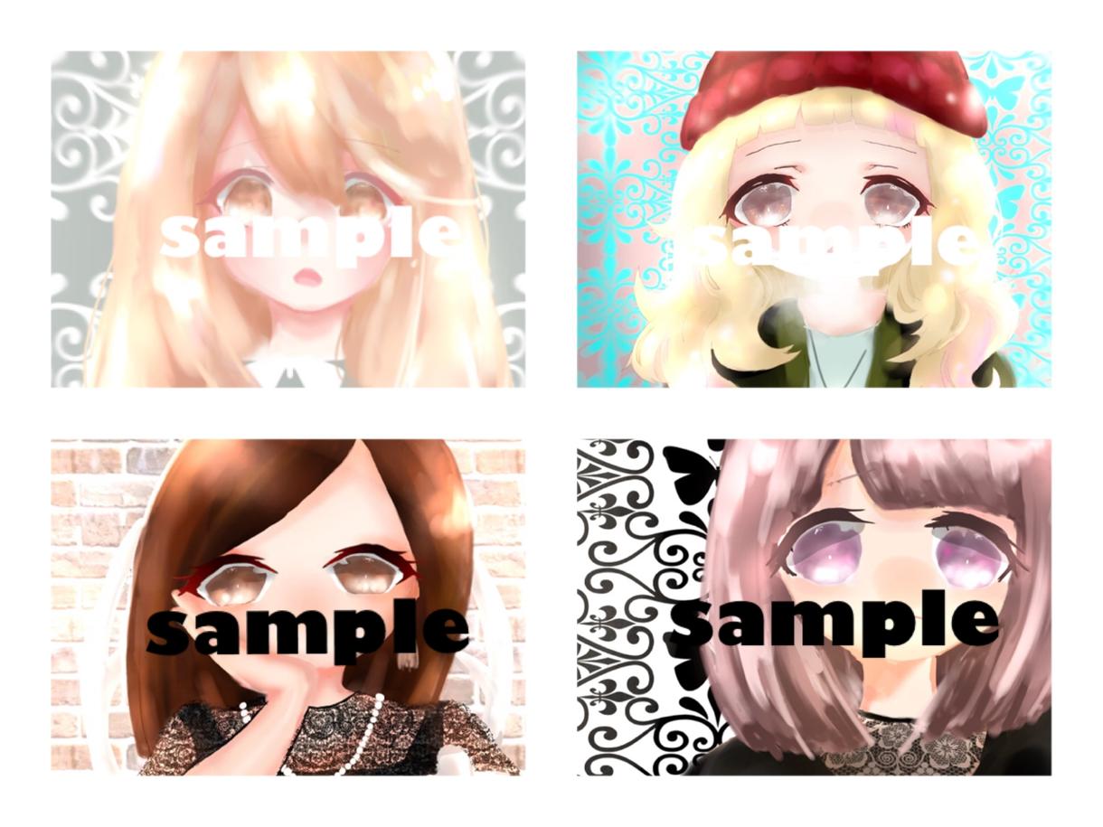 TwitterやSNS等のアイコンの作成をします かわいいアイコンを描かせていただきます!