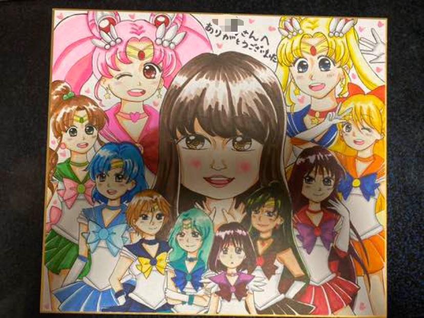 推しとの似顔絵描きます いろんな方への贈り物、趣味いろんな事にお使いいただけます!