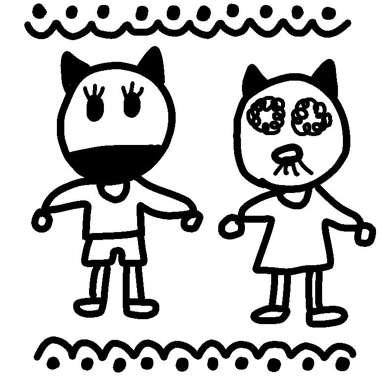 キャラクターを作ります 手書き風のゆるキャラが得意です