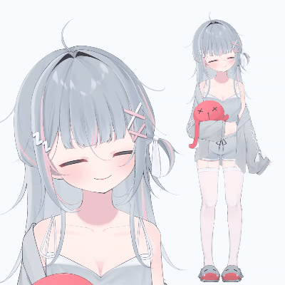 キャラデザ＋パーツ分け高品質で制作します 可愛い×儚い、印象に残るキャラクターを制作します イメージ2