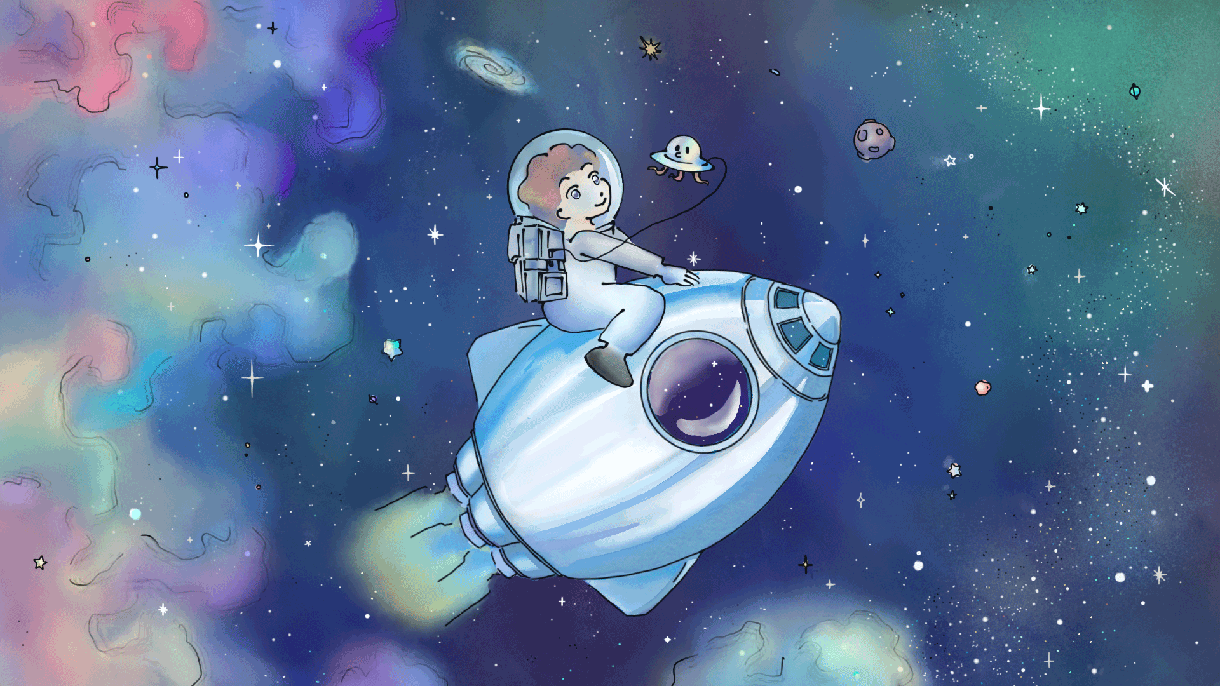 星のソムリエが美しい天文・宇宙のイラスト作成します 科学・占い・占星術サービスの挿絵に！専門家がイラスト描きます イメージ2