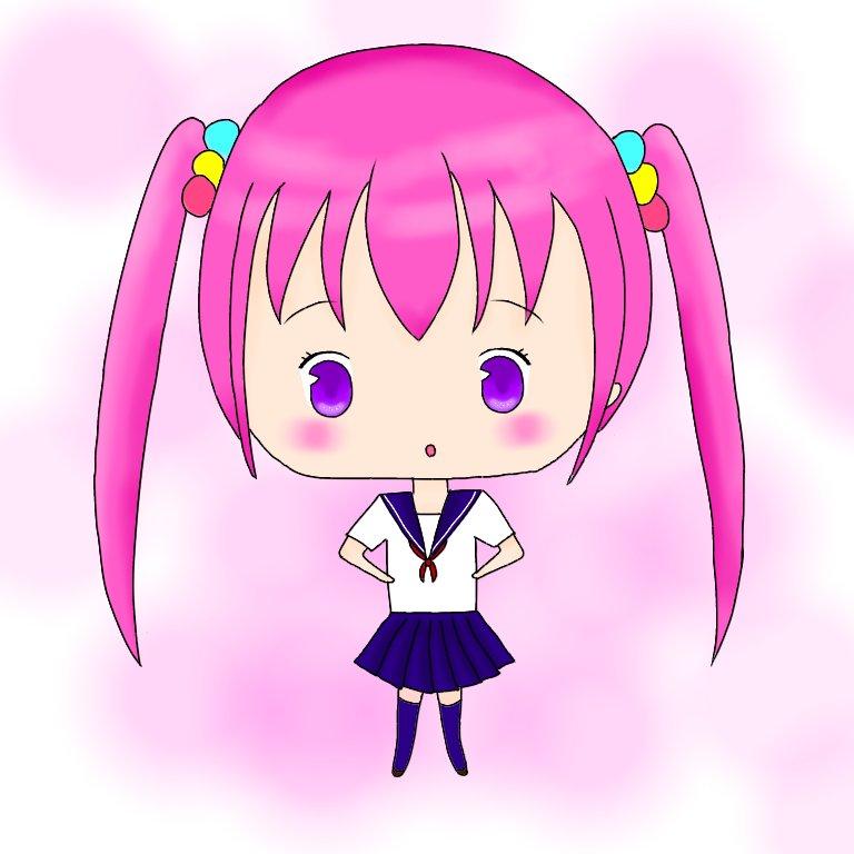 オリジナルミニキャラ(女の子)描きます