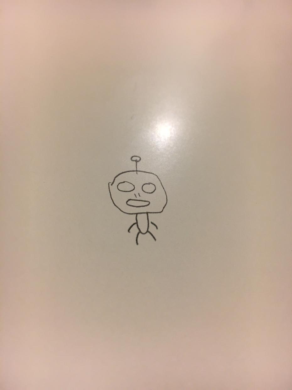 あなたの似顔絵をお描きいたします まるで小学生、いや幼稚園児が描いたかのような似顔絵