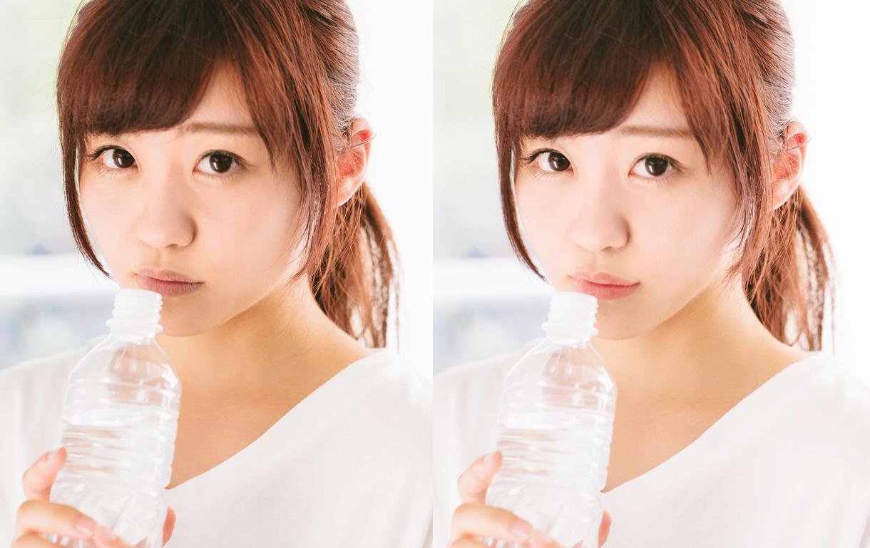 プロフィール写真などのレタッチします 自然な形でレタッチいたします。