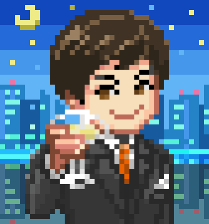 アニメーションも可能！ドット絵でアナタを描きます ブログやwebサイトに使うと読者を釘付けにしてファンが増える イメージ8