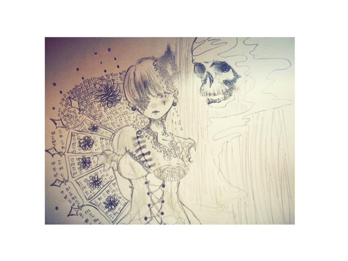 アナログで絵を描きます 白黒、水彩、色鉛筆なんでも描きます!