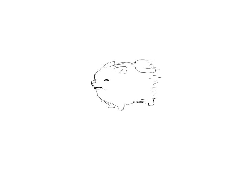 動物のゆるかわGIF作成します 【GIF】ペットの可愛い仕草や癖を動くイラストでお届け イメージ4