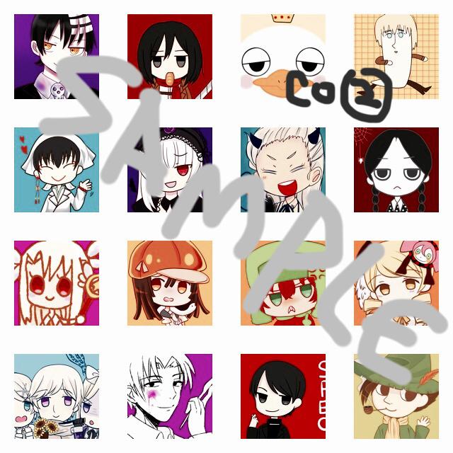 SNS等のアイコン描きます ミニキャラ風を描いて欲しい方!