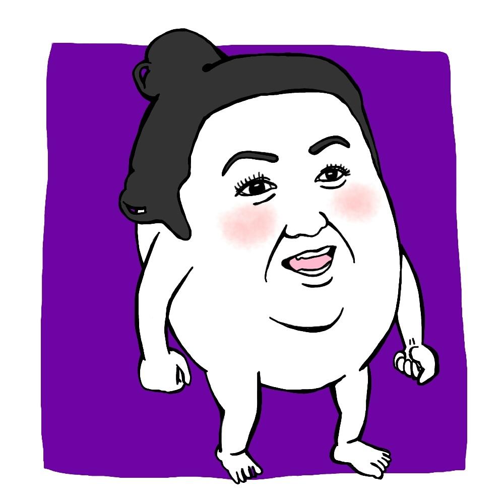 顔から手足が生えた似顔絵などを描きます ちょっとしたユーモアを求める方