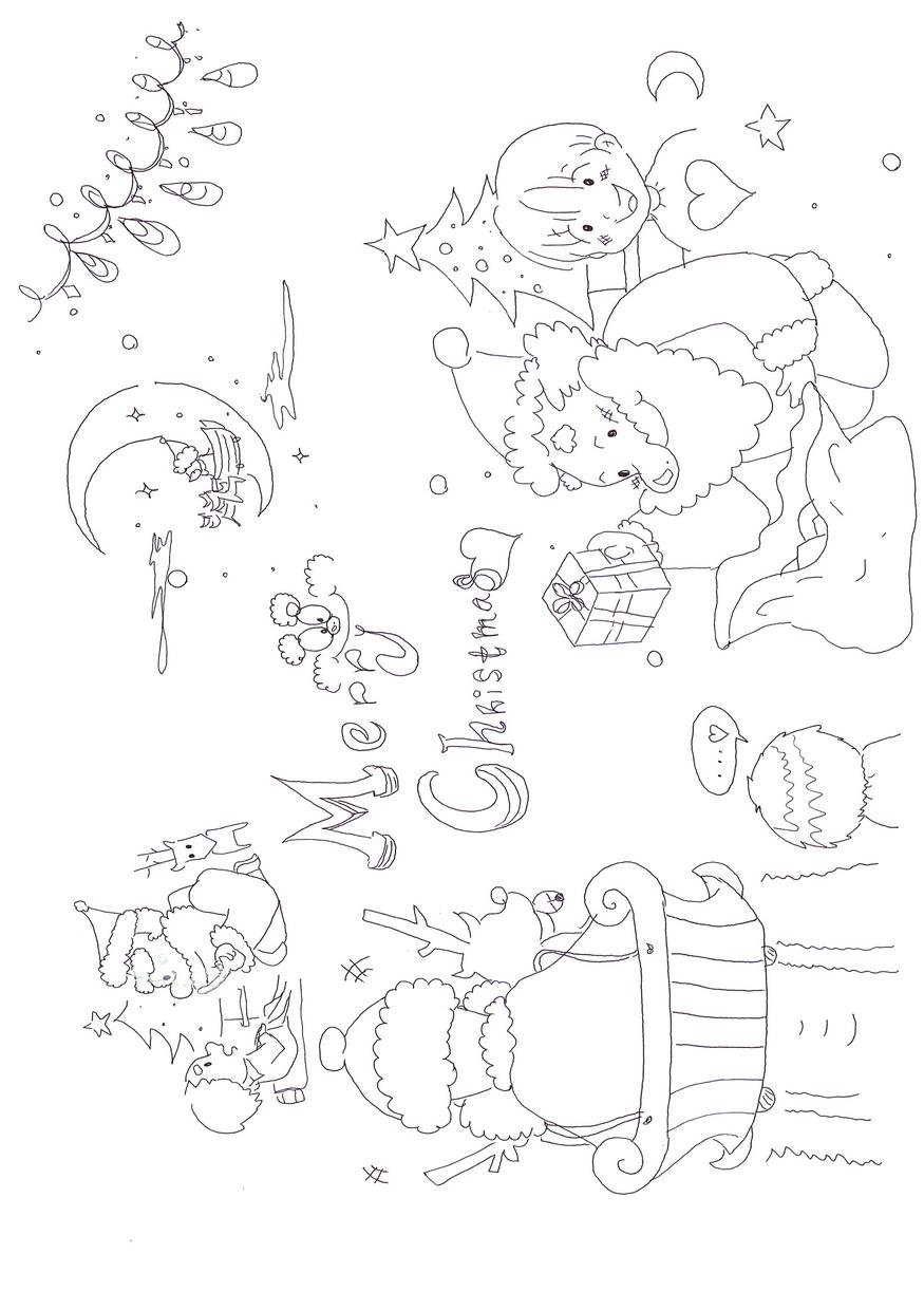 クリスマスシーズン到来。イラストお届けします クリスマスのイラストをワンクリックでお届け。