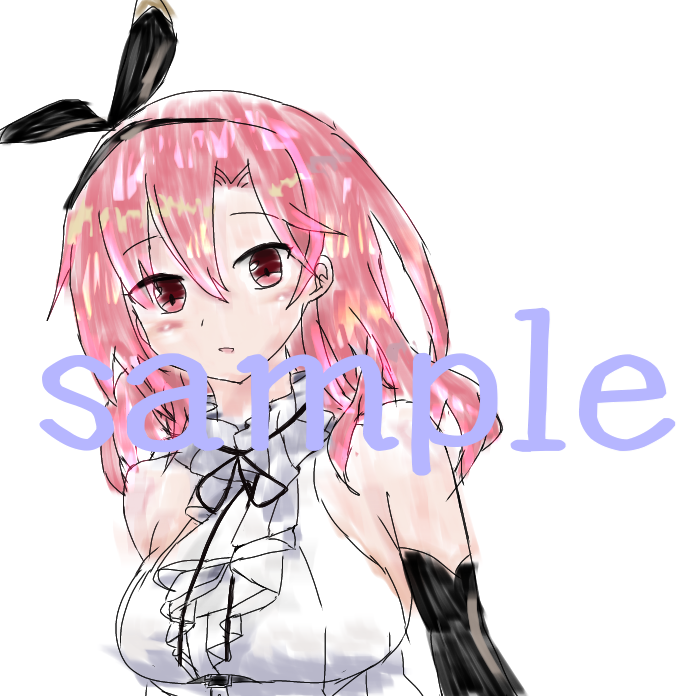 元絵、トレス素材から絵を描きます イラストの色、有り無し選べます