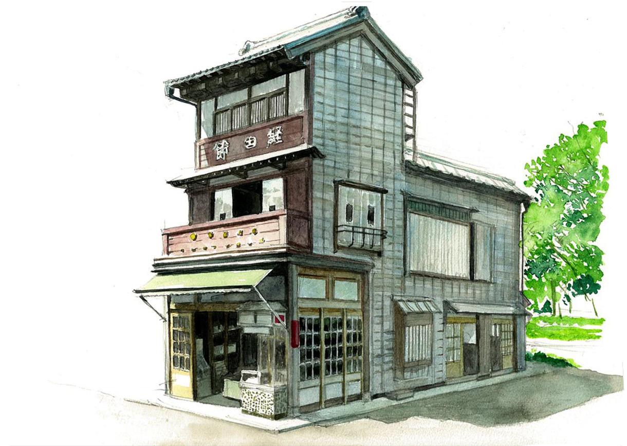 水彩やデッサンでお家やお店等を綺麗に描きます 新築記念や建替前の思い出に 店舗などのhpにおすすめです イラスト作成 ココナラ