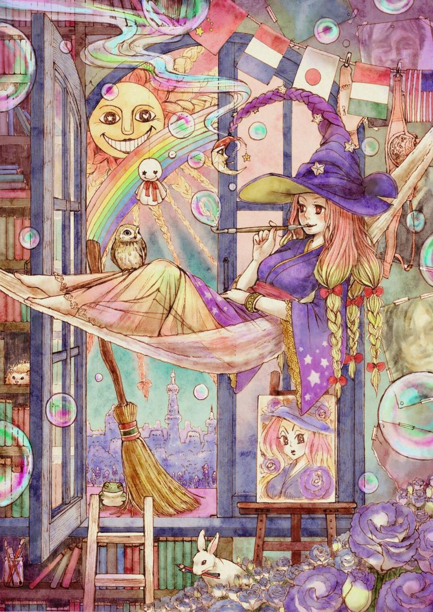 個人、同人応援特価 密度の高いイラスト描きます 個人活動の作家さんのCDジャケットや表紙、プレゼントなどに