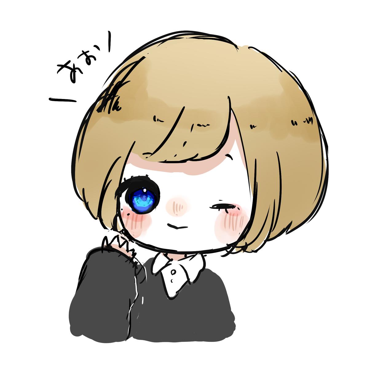 ゆるっとしたアイコン描きます デフォルメな似顔絵アイコン制作