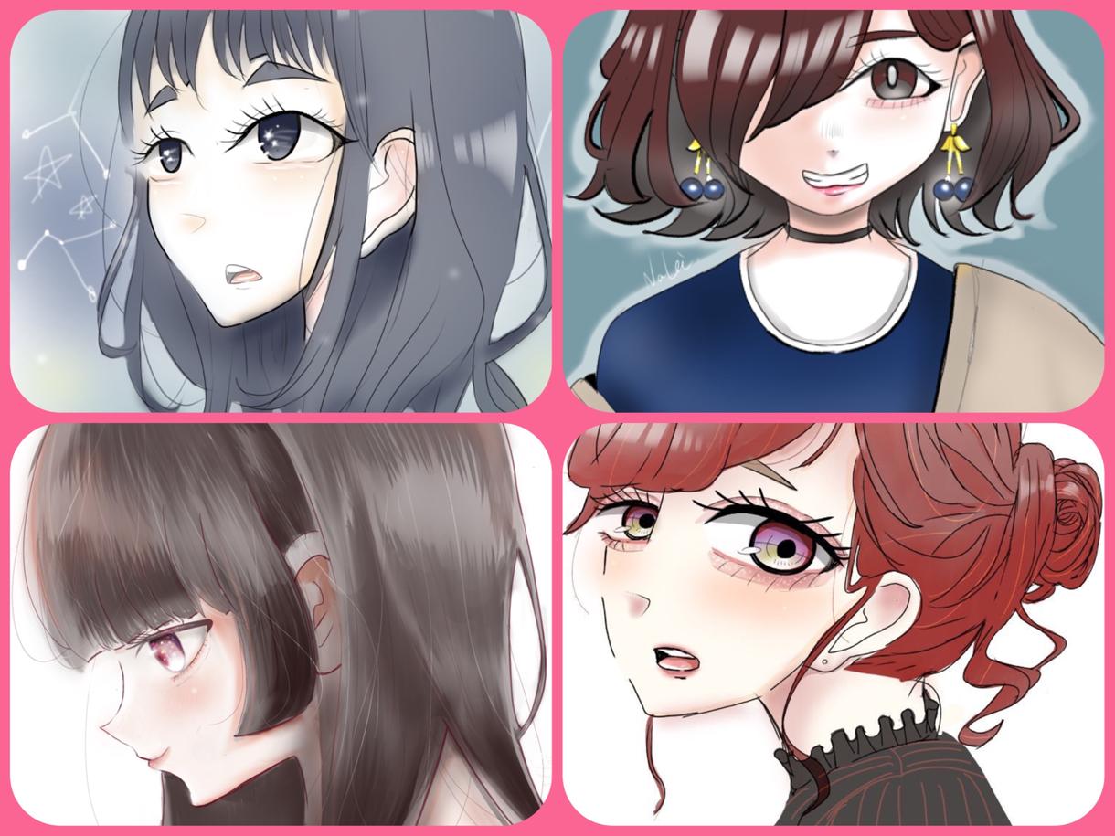 な女の子描いて欲しい リクエスト答えます 自分用の個性的な絵が欲しい方にオススメです イラスト作成 ココナラ