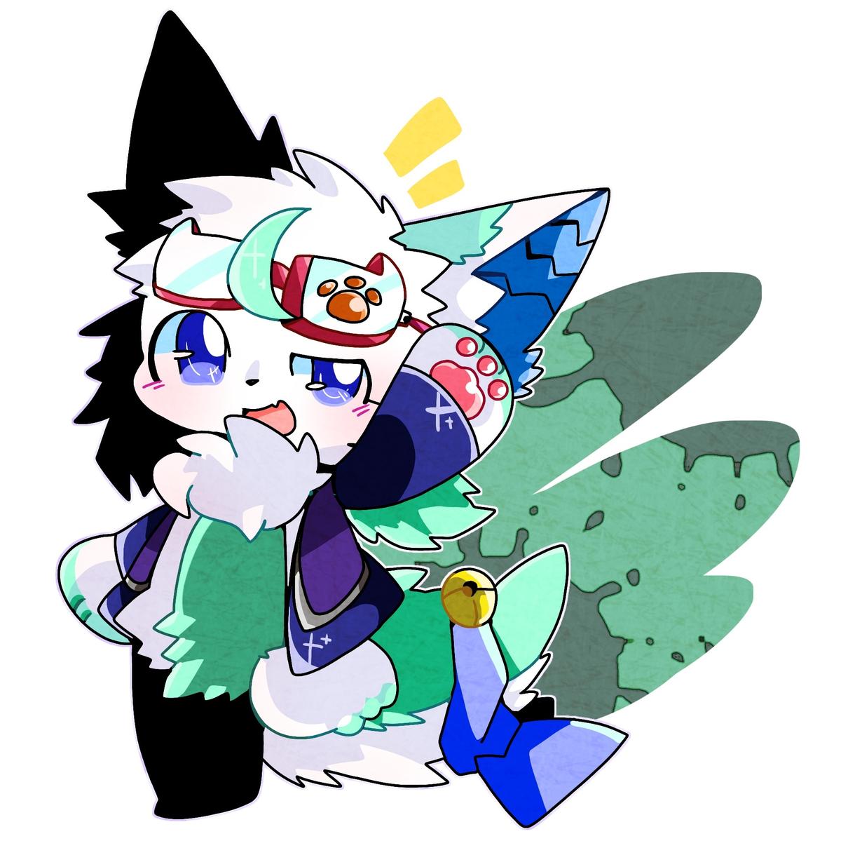 デフォルメキャラとケモノを描けます ケモノキャラクターデザイン承ります!