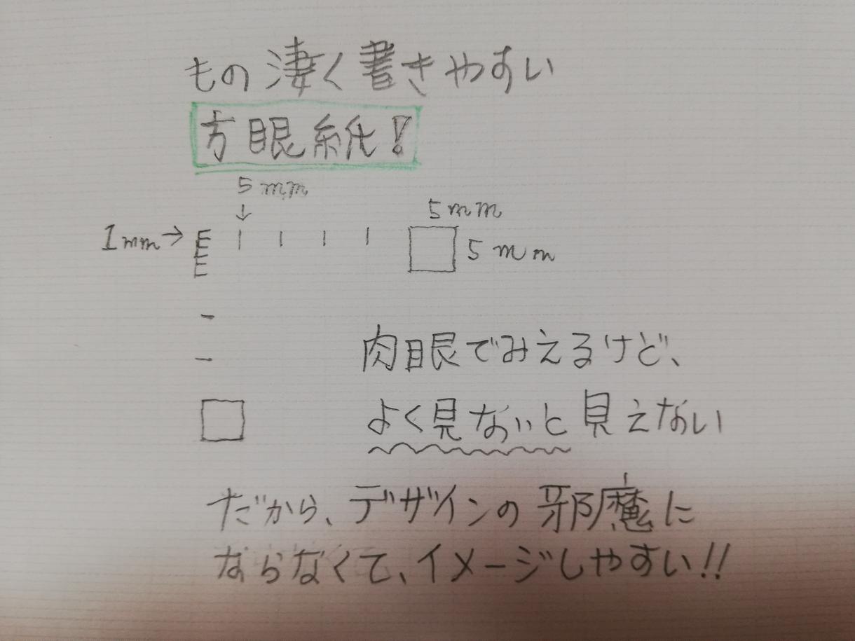 凄い描きやすい1mm方眼紙のデータ差し上げます デザインの邪魔をしない方眼紙 縦１ｍｍ横縦５mm 売ってない その他 デザイン ココナラ