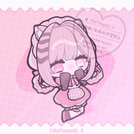 ラフ提出なし◎ミニキャラ制作します 小さくてかわいい二頭身！やりとり簡略 イメージ6