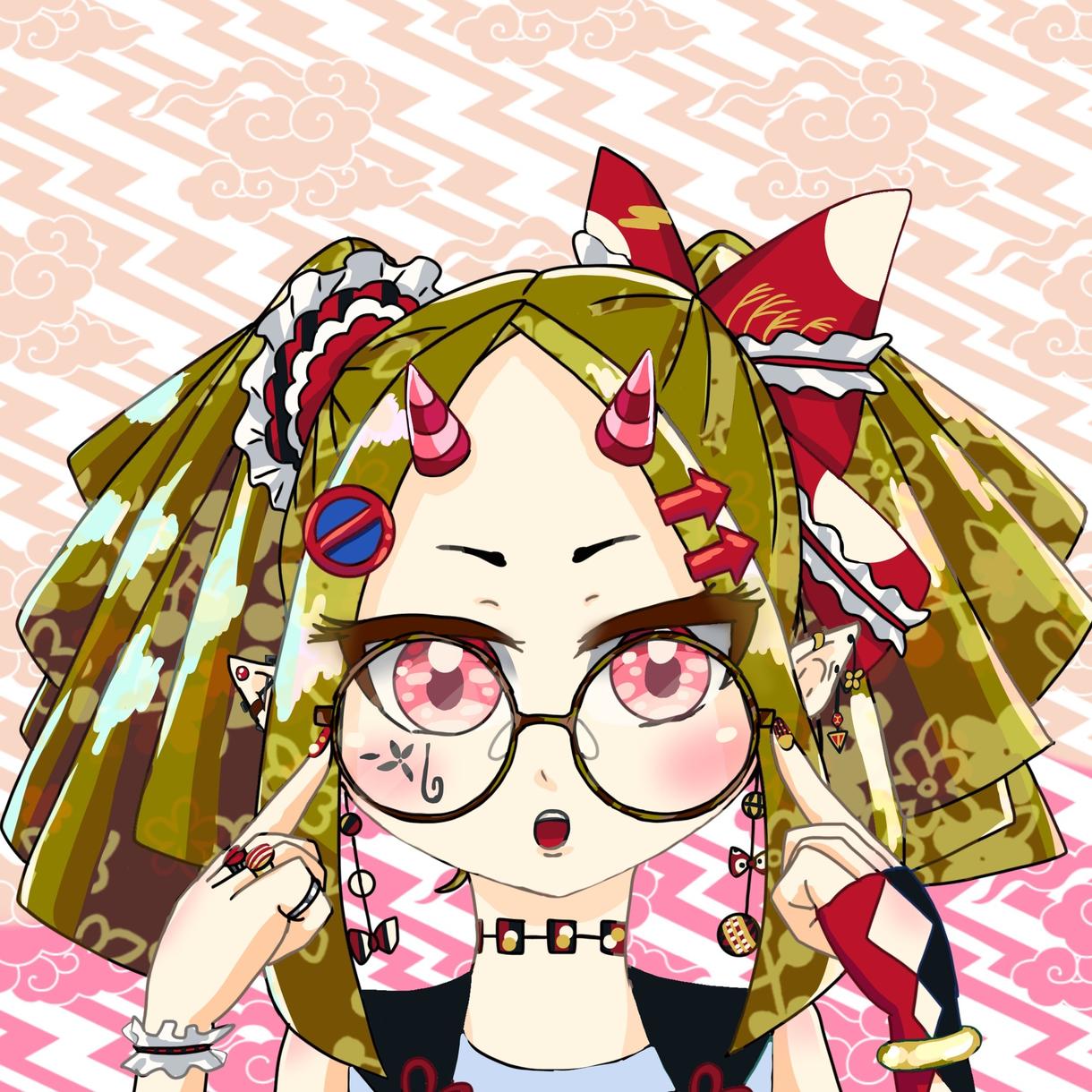 女の子のオリキャラ立ち絵描きます 立ち絵と資料設定付きのイラストを描きます