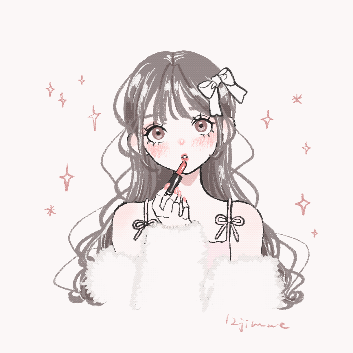 オシャレで可愛い絵を描きます 服のデザインが得意です！動物や食べ物なども得意です！ イメージ2