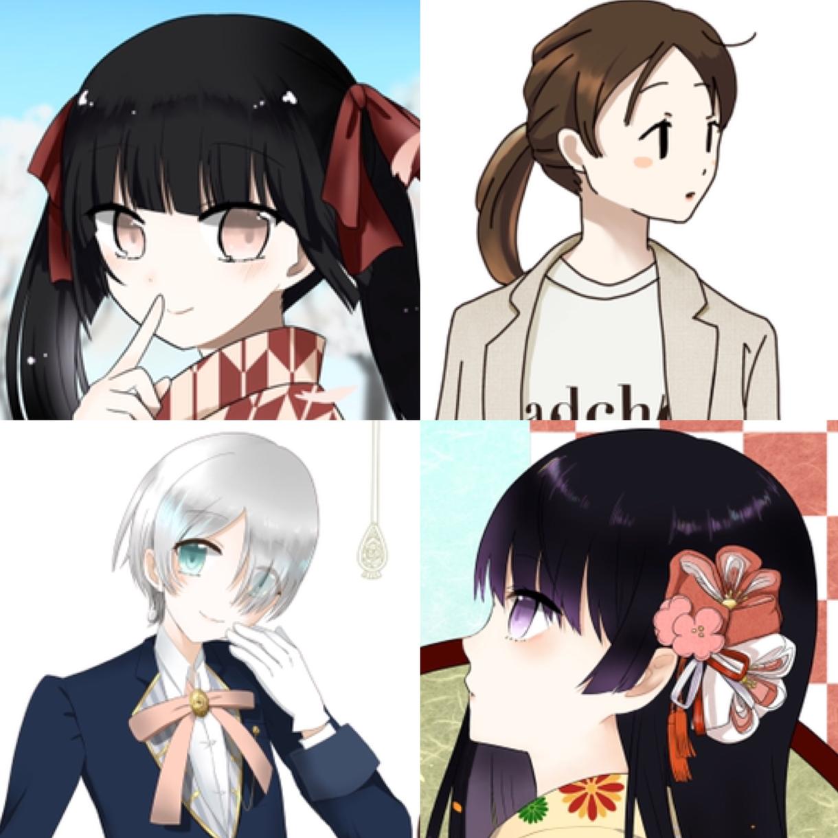 可愛いSNSアイコン描きます 【版権・オリジナルキャラ】可愛め絵柄でアイコンを描きます