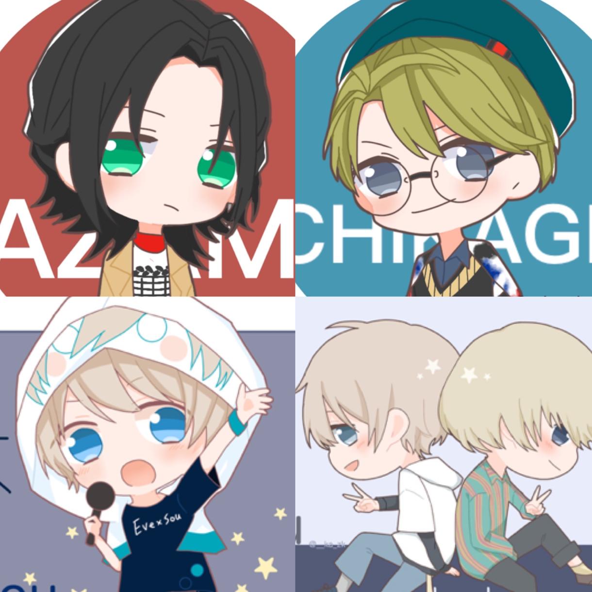 ちびキャラアイコンをお描きします TwitterやLINEなどで使えるアイコン描きます