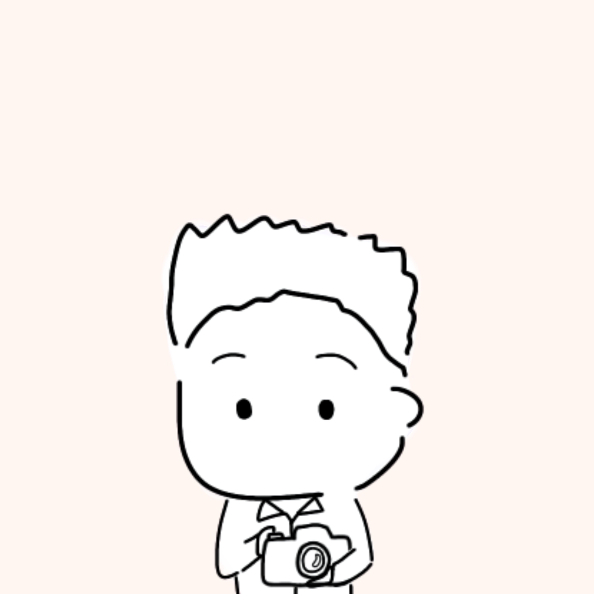 シンプルなアイコンイラスト 描きます SNS等のアイコンにいかがでしょう*