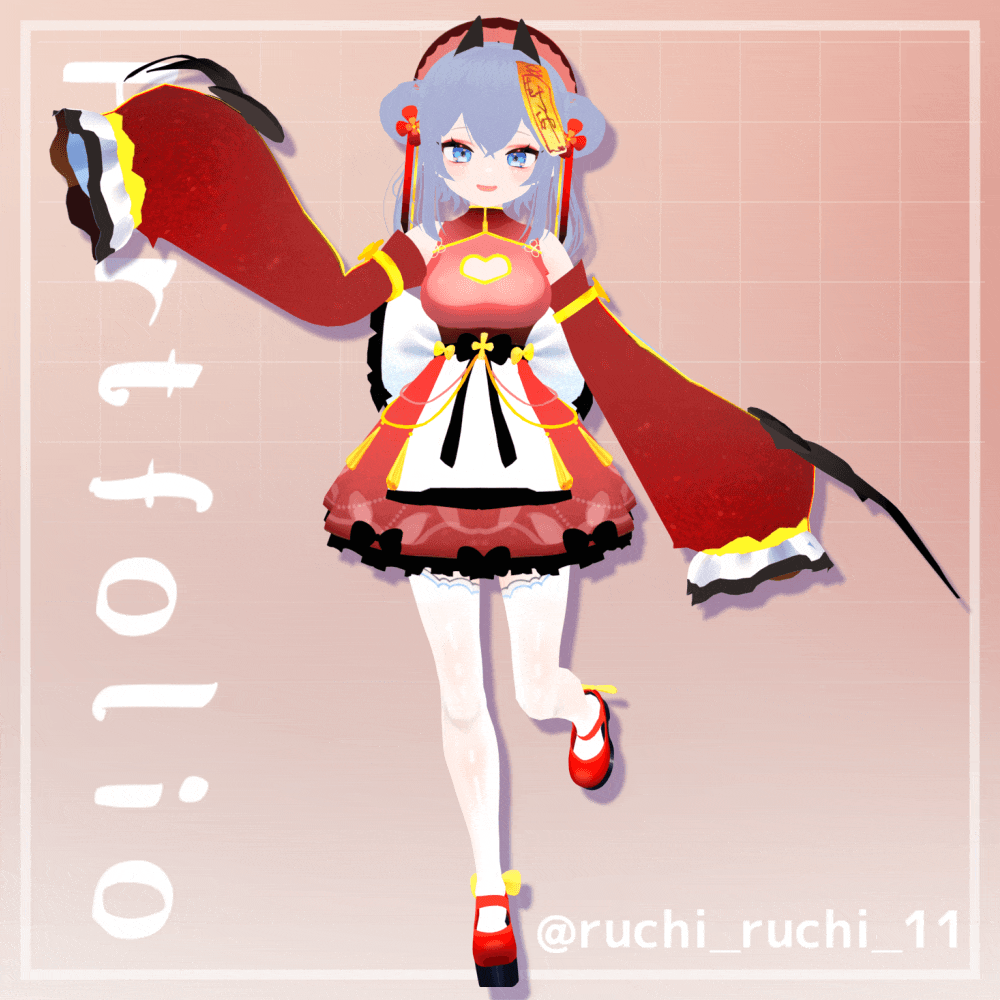 オリジナル 3Dモデルを制作いたします VRoid,Vtuber, 3Dモデル,VRChat, イメージ4