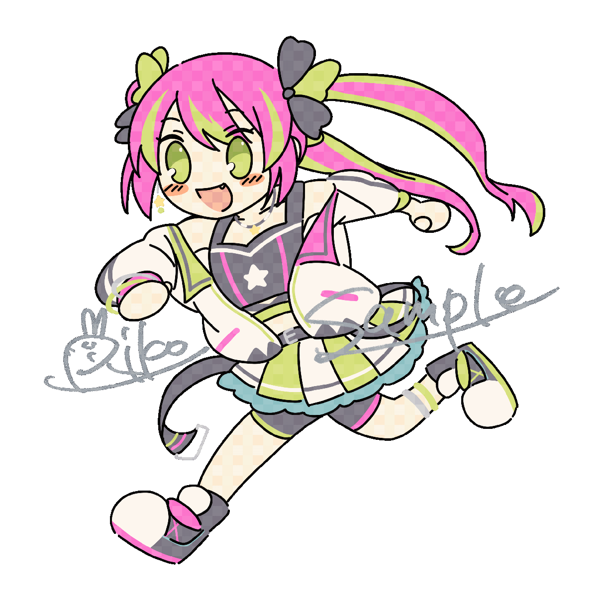 ゆるくてかわいい簡単なGIFアニメを作ります 配信の待機画面やHPにかわいいGIFアニメはどうですか？ イメージ6
