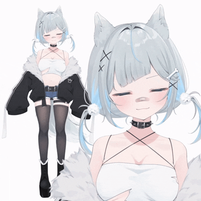 キャラデザ＋パーツ分け高品質で制作します 可愛い×儚い、印象に残るキャラクターを制作します イメージ3