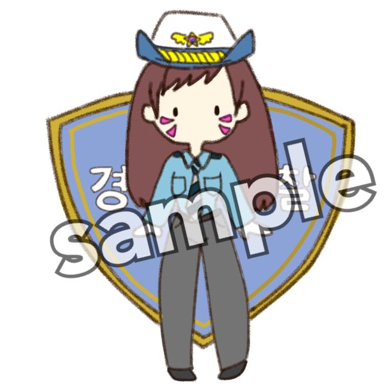 SNS用オーバーウォッチキャラアイコン売ります D.va専OWプレイヤーの方々に