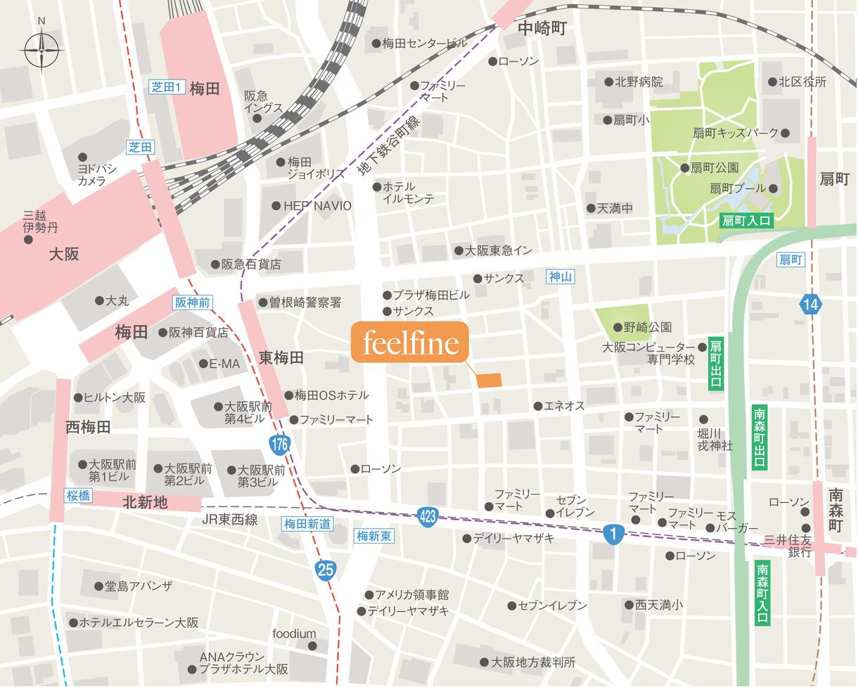 見やすく詳細な地図を作成致します 現役デザイナーが見やすくキレイな詳細地図を作ります。