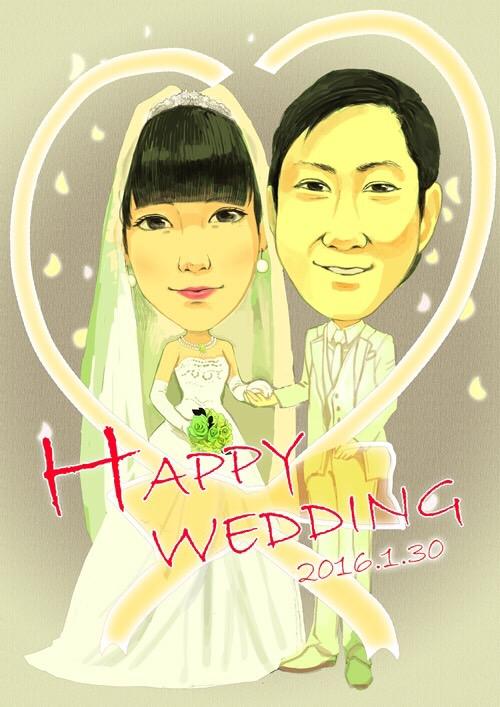 今だけ500円!門出を華やかに。結婚式のウォルカムボード描きます!