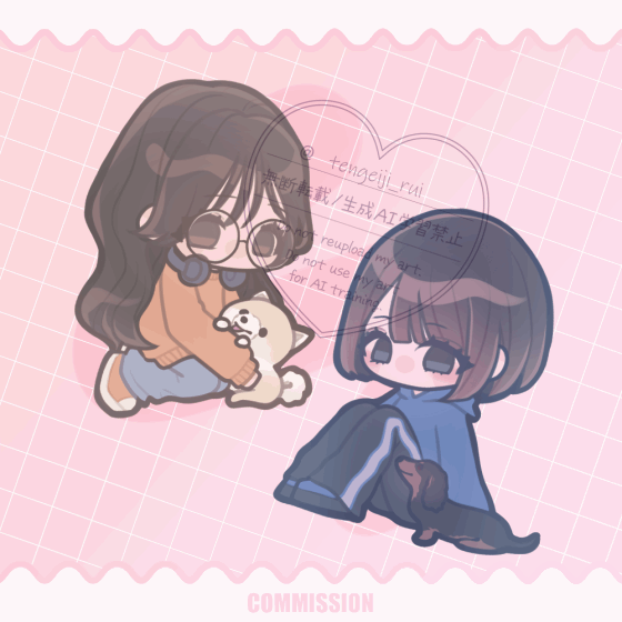 ラフ提出なし◎ミニキャラ制作します 小さくてかわいい二頭身！やりとり簡略 イメージ10