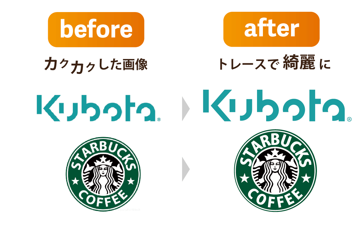 データの作成・修正・入稿に対応します 丁寧にトレース、データ化して納品いたします！ イメージ3