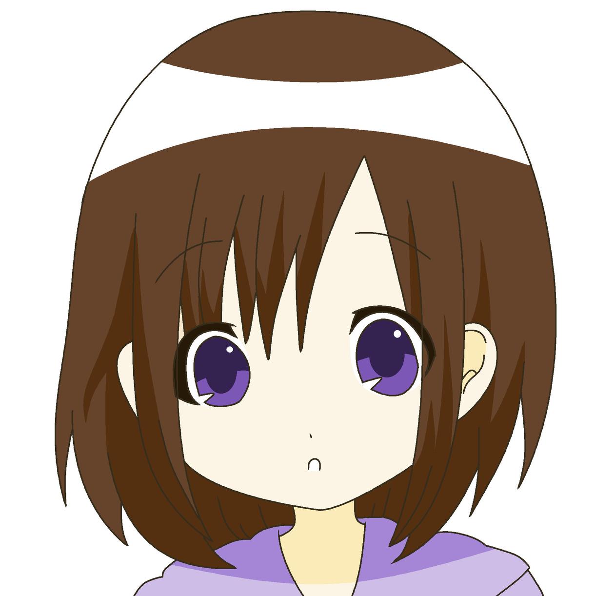 女の子のアイコン描きます