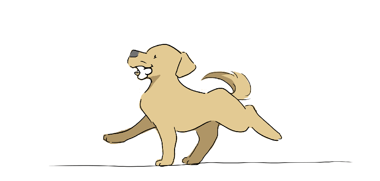 動物のゆるかわGIF作成します 【GIF】ペットの可愛い仕草や癖を動くイラストでお届け イメージ1