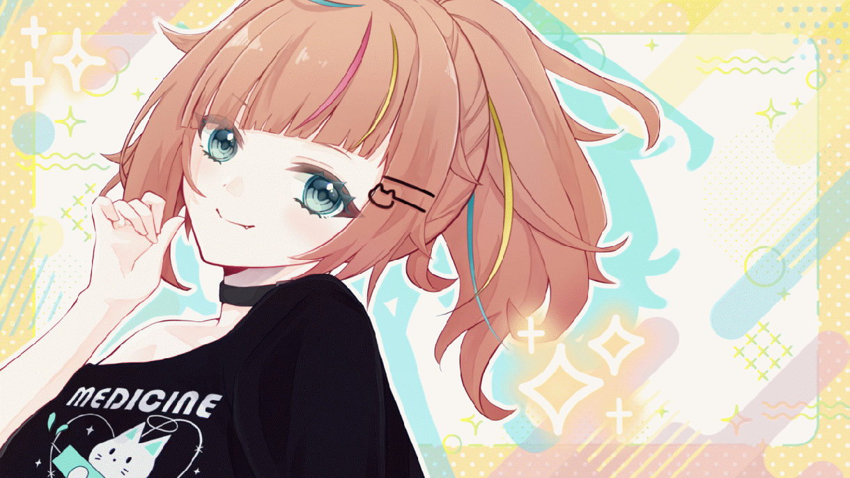 待機画面、OP、ED等に使える動くイラスト描きます おまかせで動くイラストを16:9の簡易背景付きで描きます イメージ3