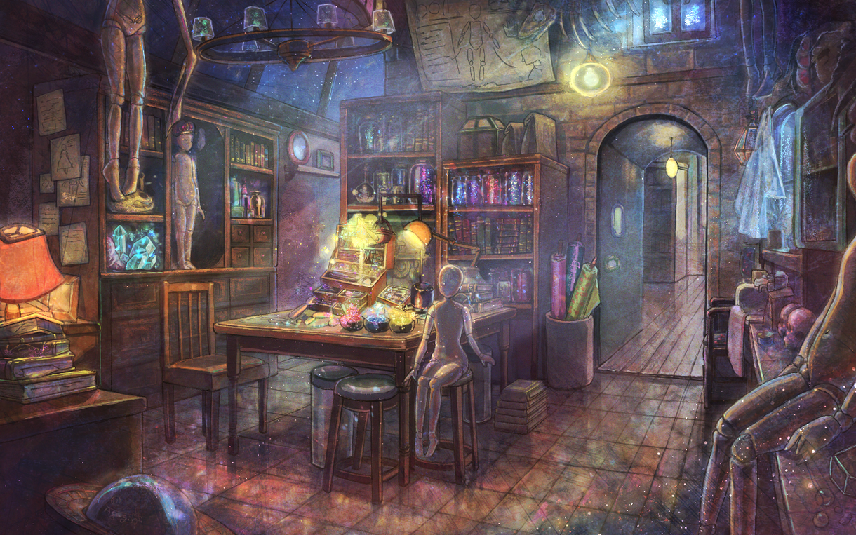 ファンタジー背景画魔法の世界観を描きます 絵本や動画の背景画 夢の光景の具現化などにご利用ください イラスト作成 ココナラ