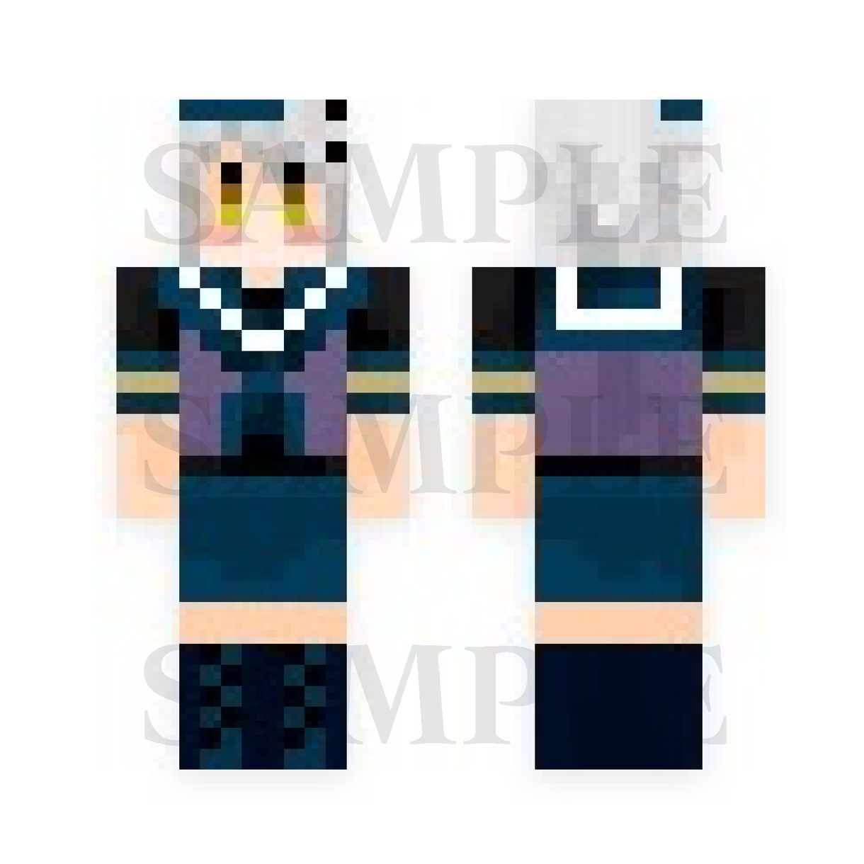 女の子のマイクラスキン作成します オリジナルのかわいい女の子スキンを作成します その他 イラスト 漫画 ココナラ