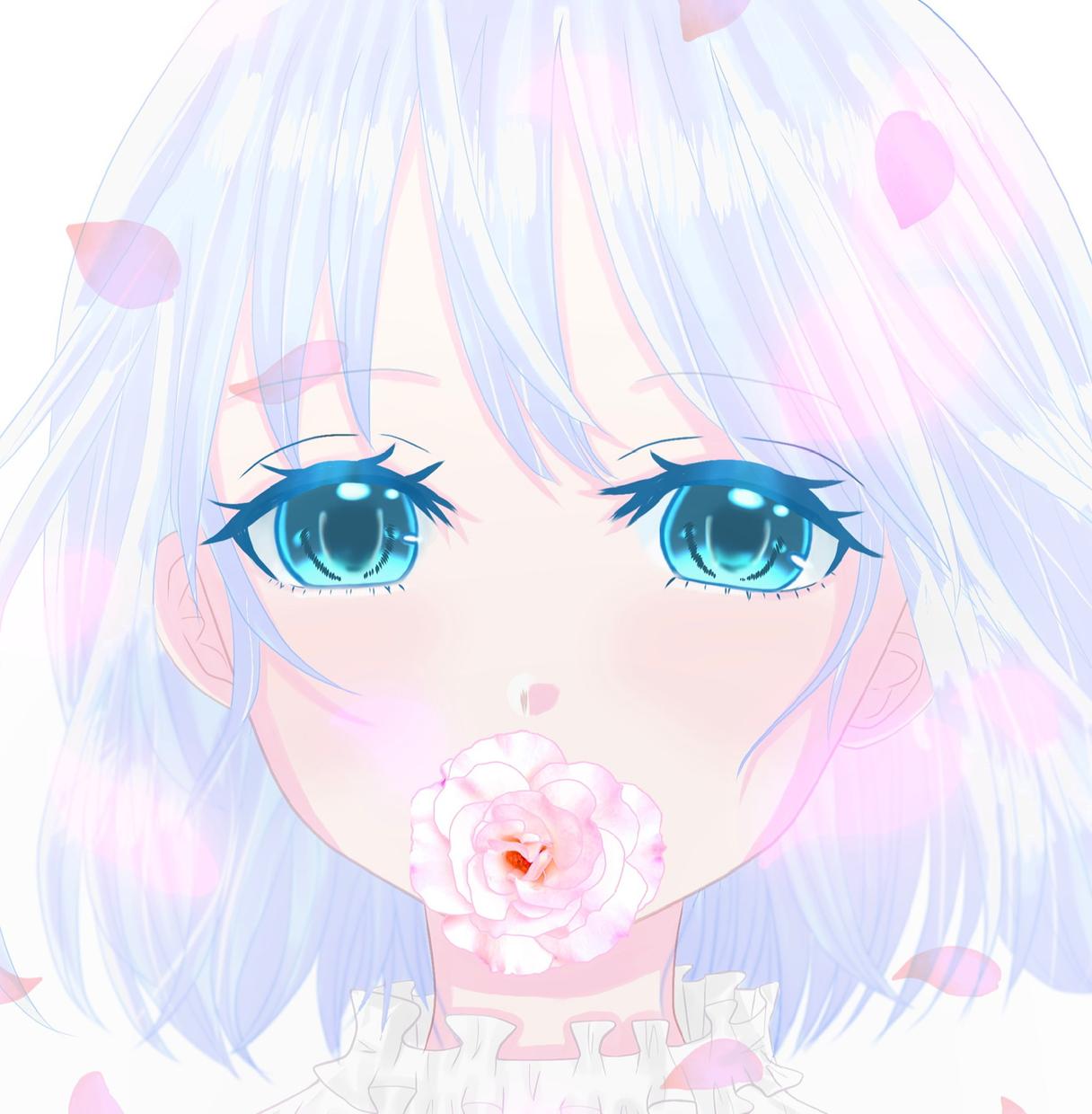 可愛い女の子のアニメ風snsアイコンお描きします 可愛い系アニメ系のアイコン描きます アイコン作成 ココナラ