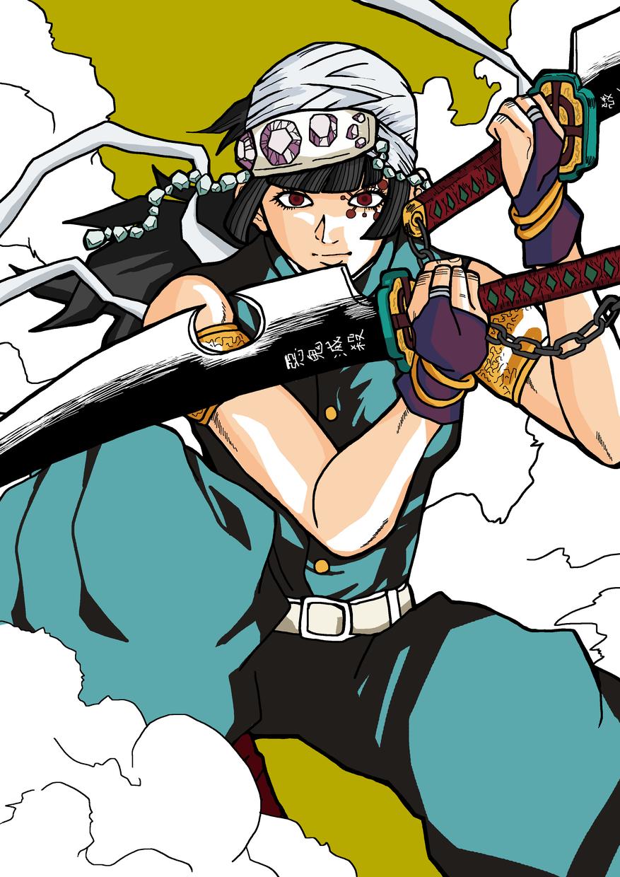 鬼滅の刃風に似顔絵描きます 鬼滅の刃の好きなキャラに合わせて似顔絵を描きます 似顔絵作成 ココナラ